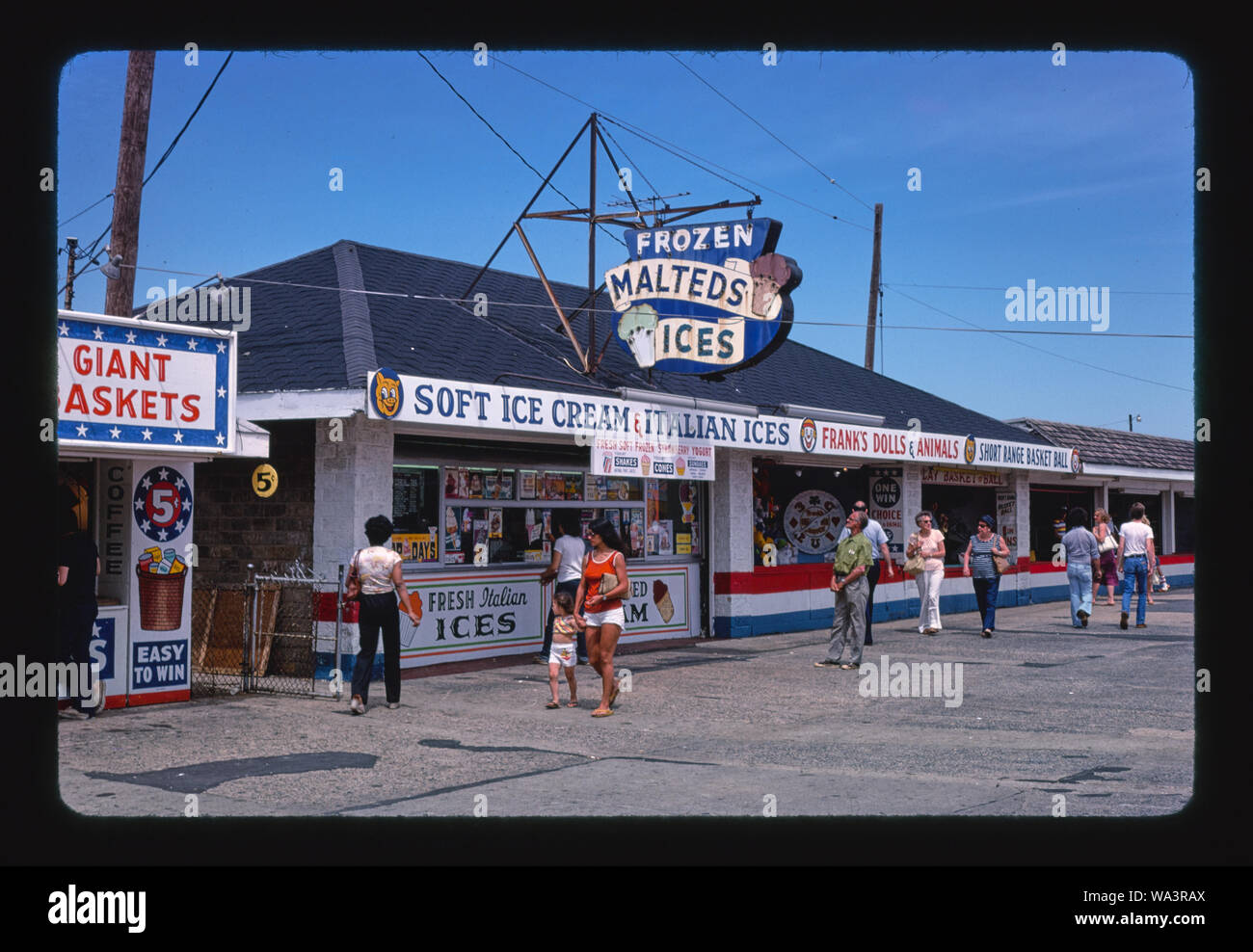Boardwalk, Keansburg, New Jersey Stock Photo Alamy