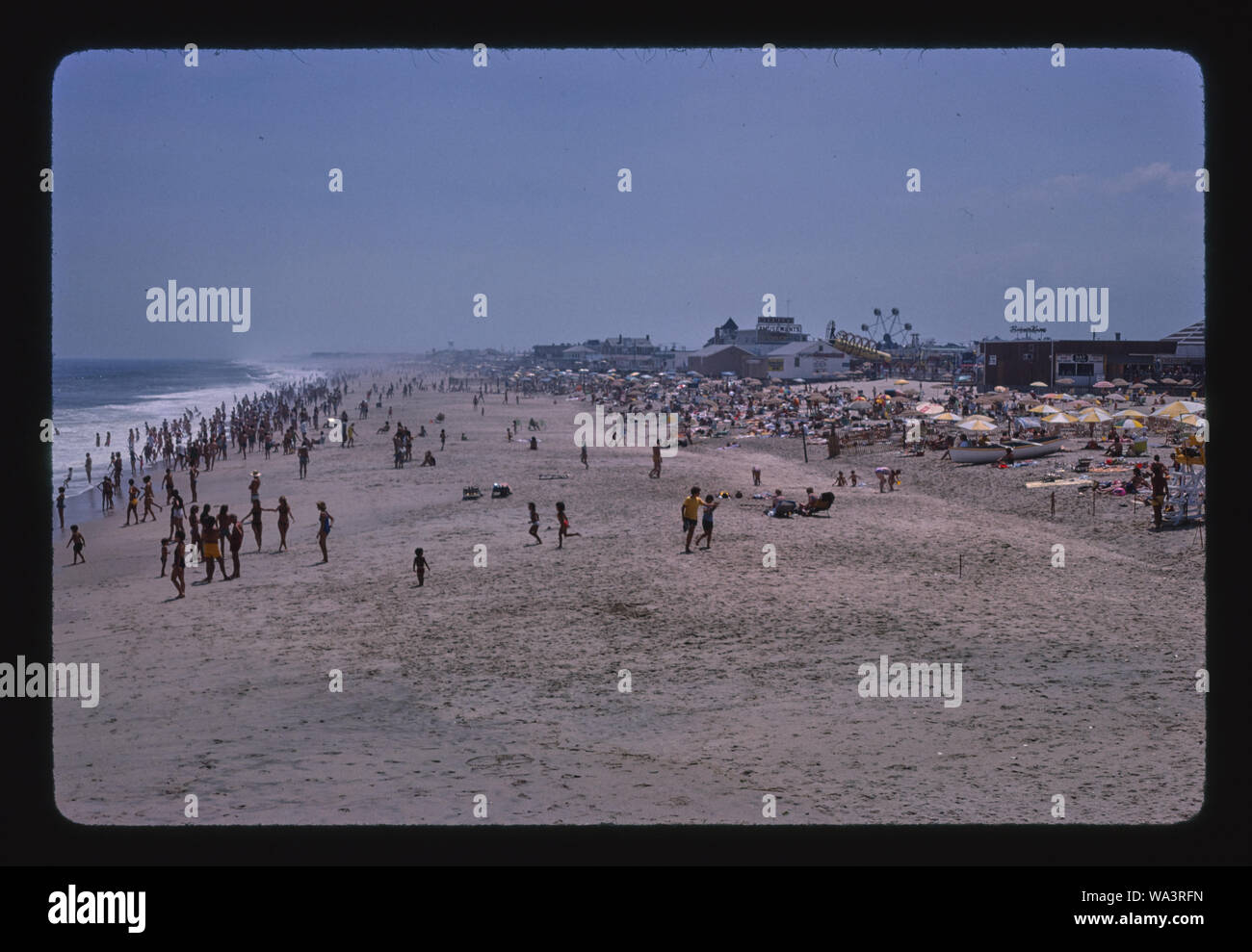 Boardwalk/beach, Point Pleasant, New Jersey Stock Photo - Alamy