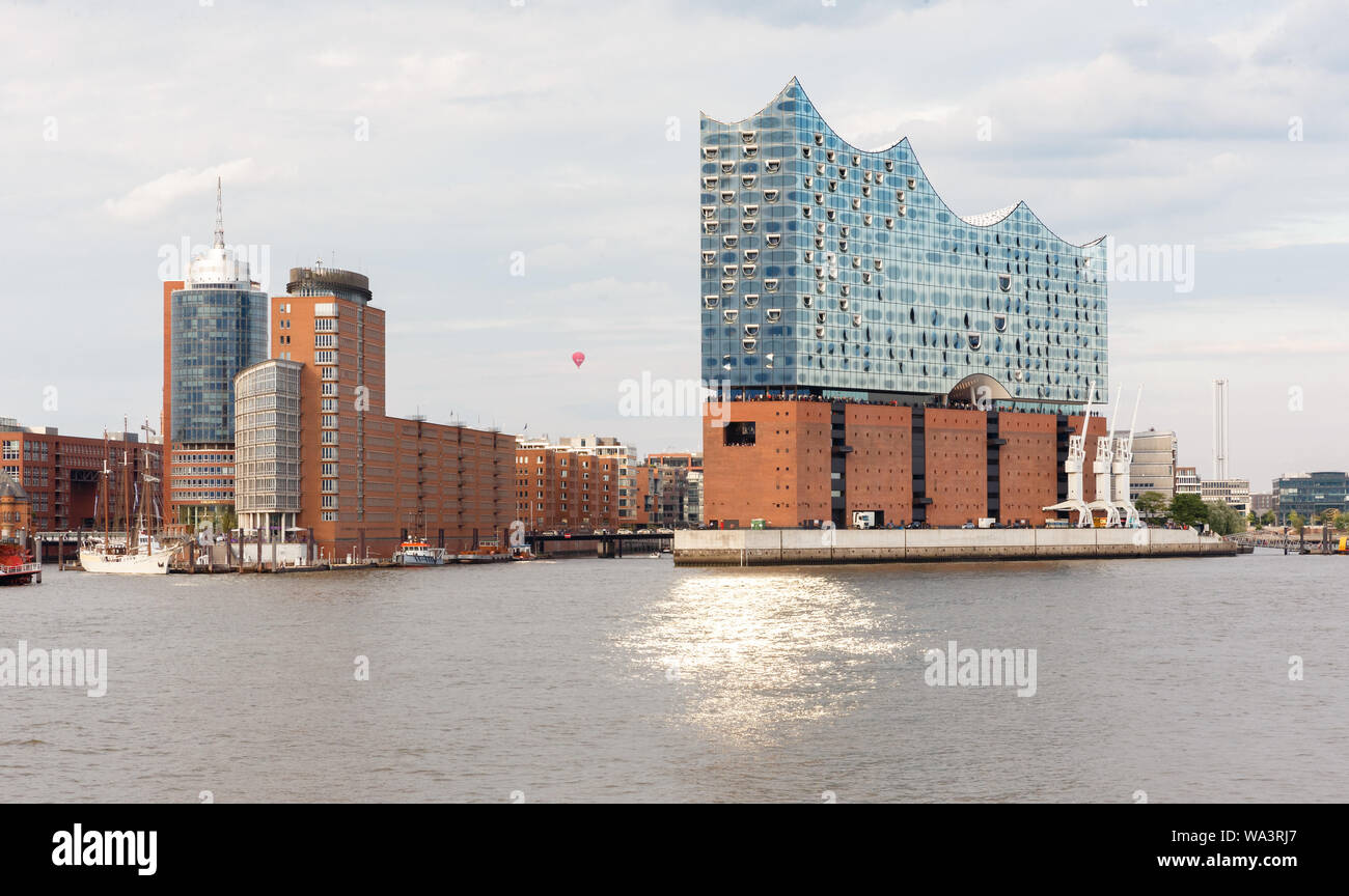 Hamburg Germany 14th Aug 2019 The Building Of The