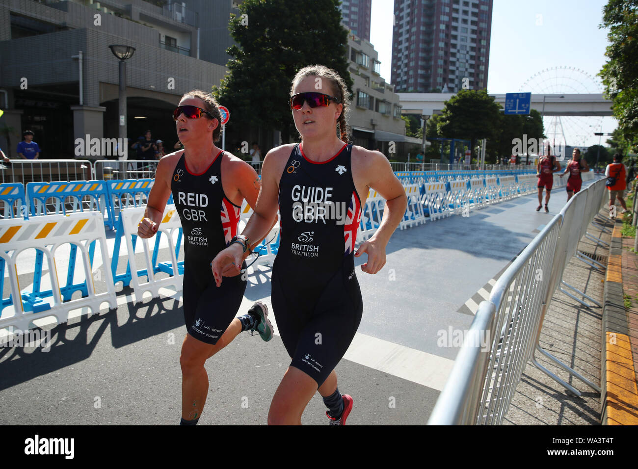 Odaiba Tokyo Japan 17th Aug 19 Melissa Reid Gbr Triathlon 19 Itu Para Triathlon World Cup