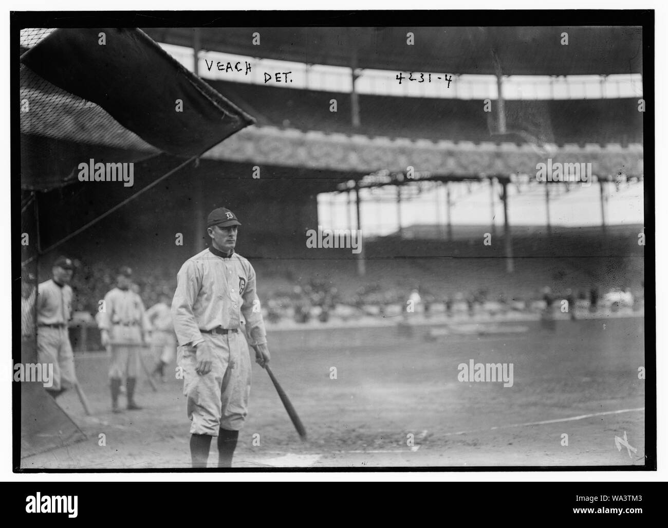 Bobby Veach, Detroit AL (baseball Stock Photo - Alamy