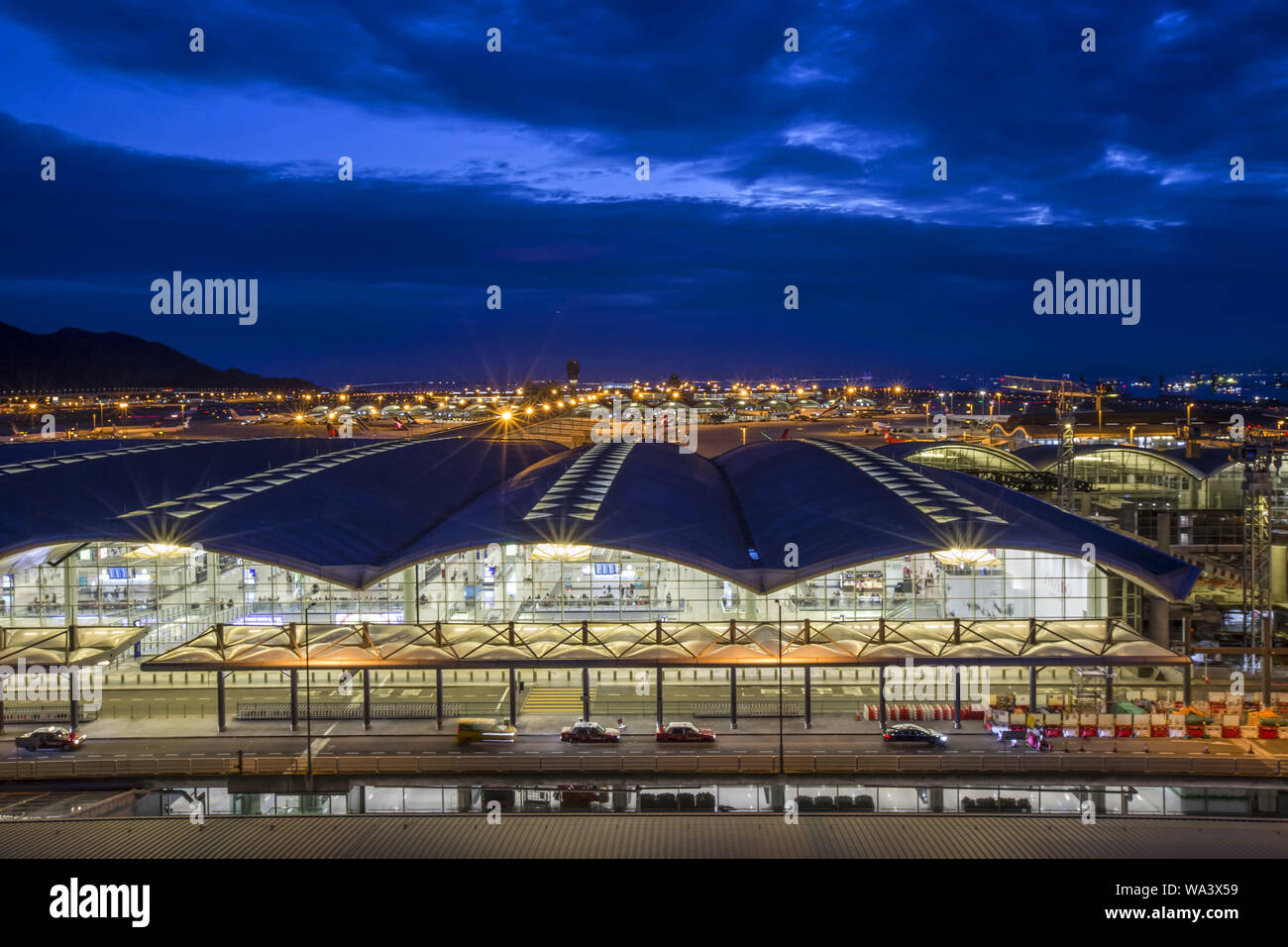 Hong Kong international airport Stock Photo - Alamy