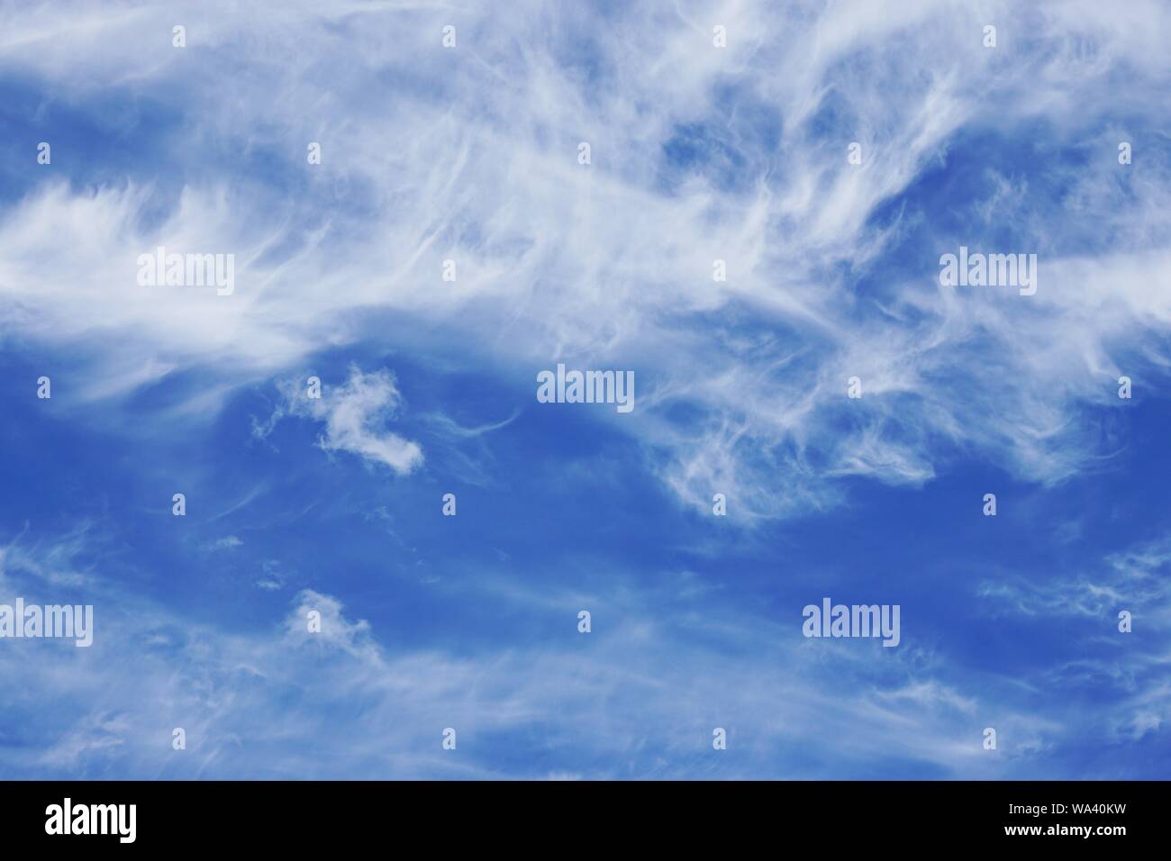 Low angle shot of beautiful breathtaking clouds in the sky Stock Photo ...