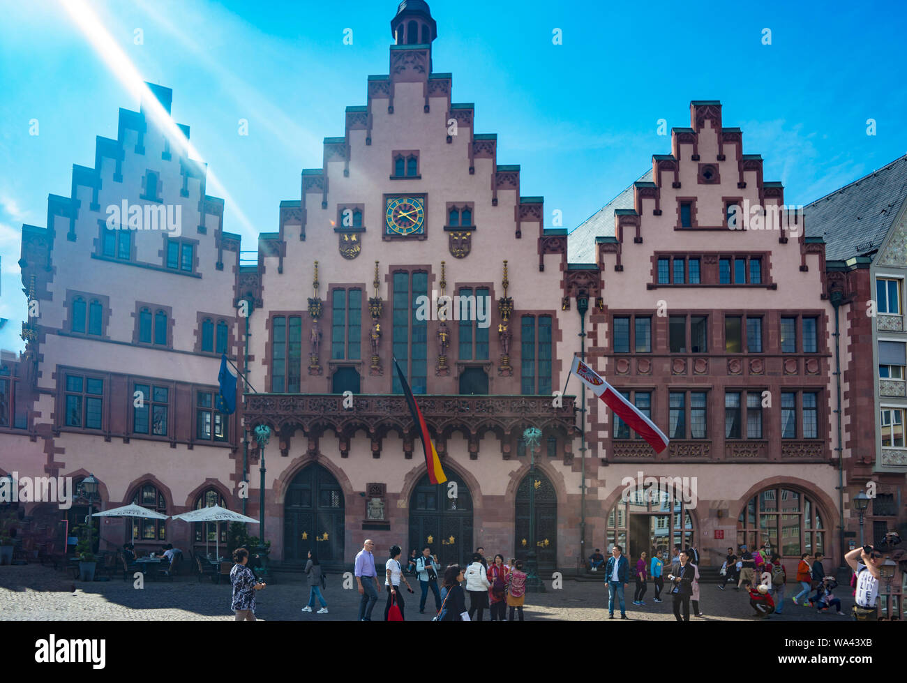 German city hall Stock Photo