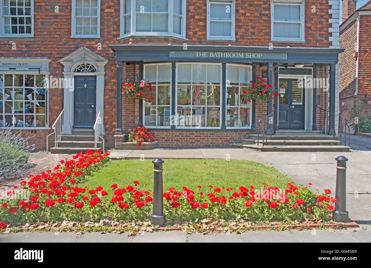 Tenterden Bathroom Shop Kent Stock Photo Alamy