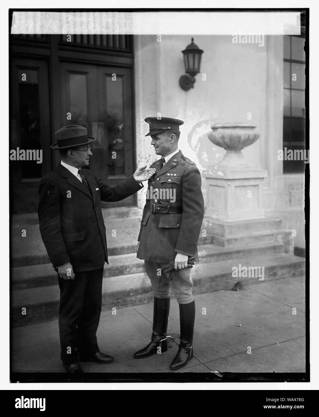 Brig. Gen. John B. Bellinger, Maj. John B. Coulter, 1/30/26 Stock Photo ...