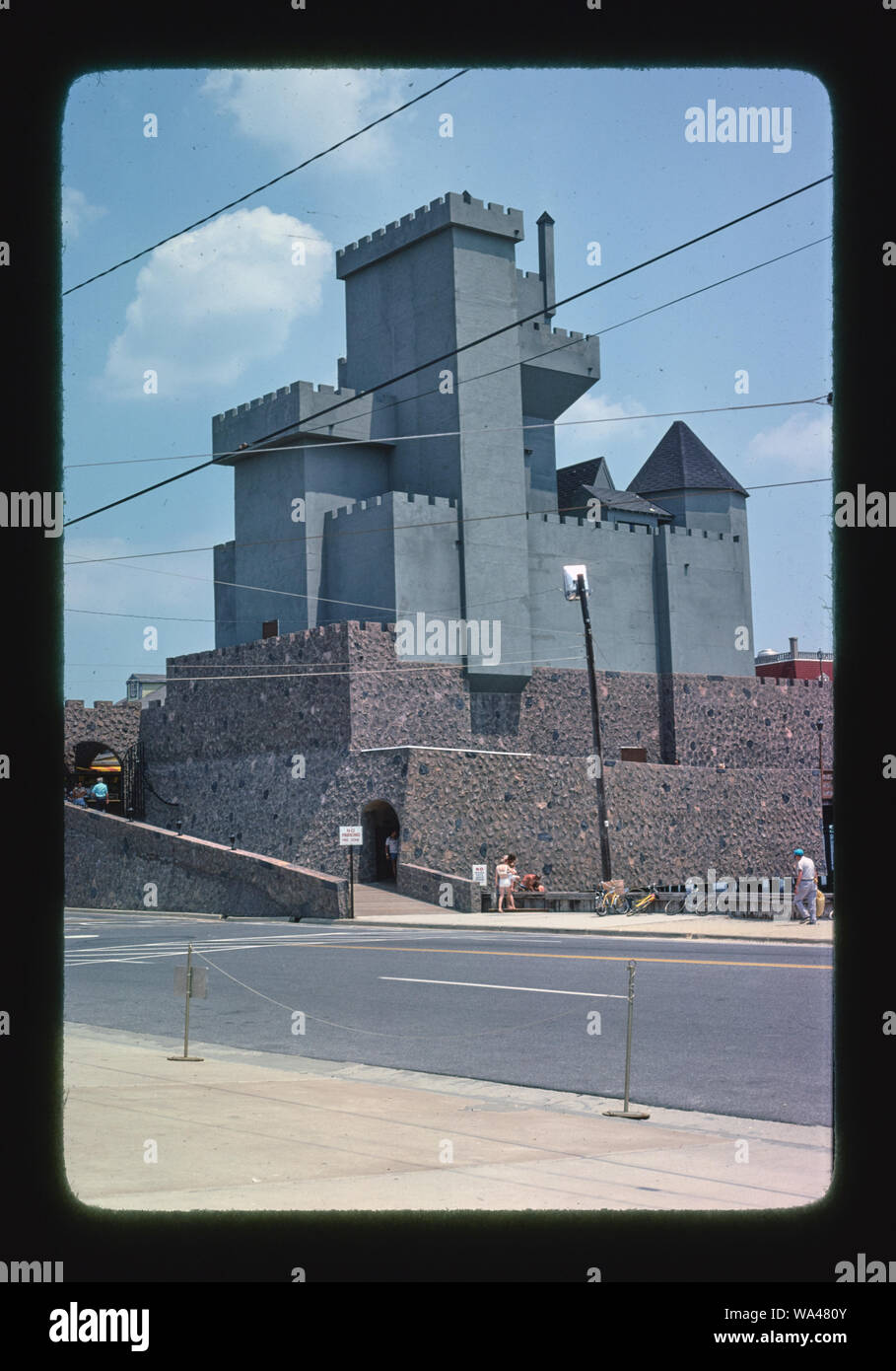 Brigantine Castle From road, Brigantine, New Jersey Stock Photo Alamy