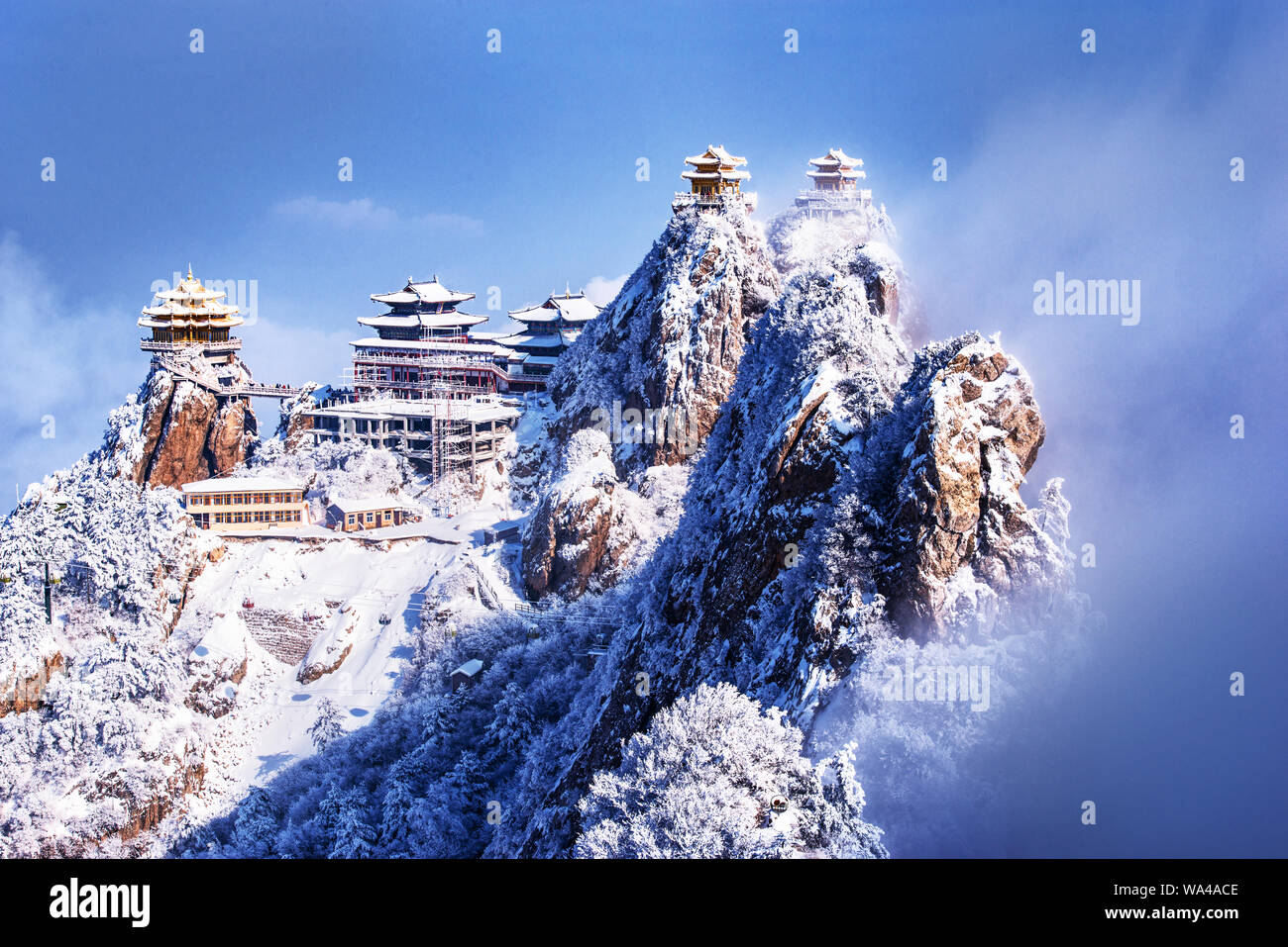 Henan laojun mountain Stock Photo