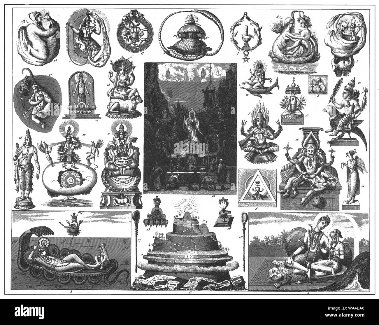 Krishna Black and White Stock Photos & Images Alamy