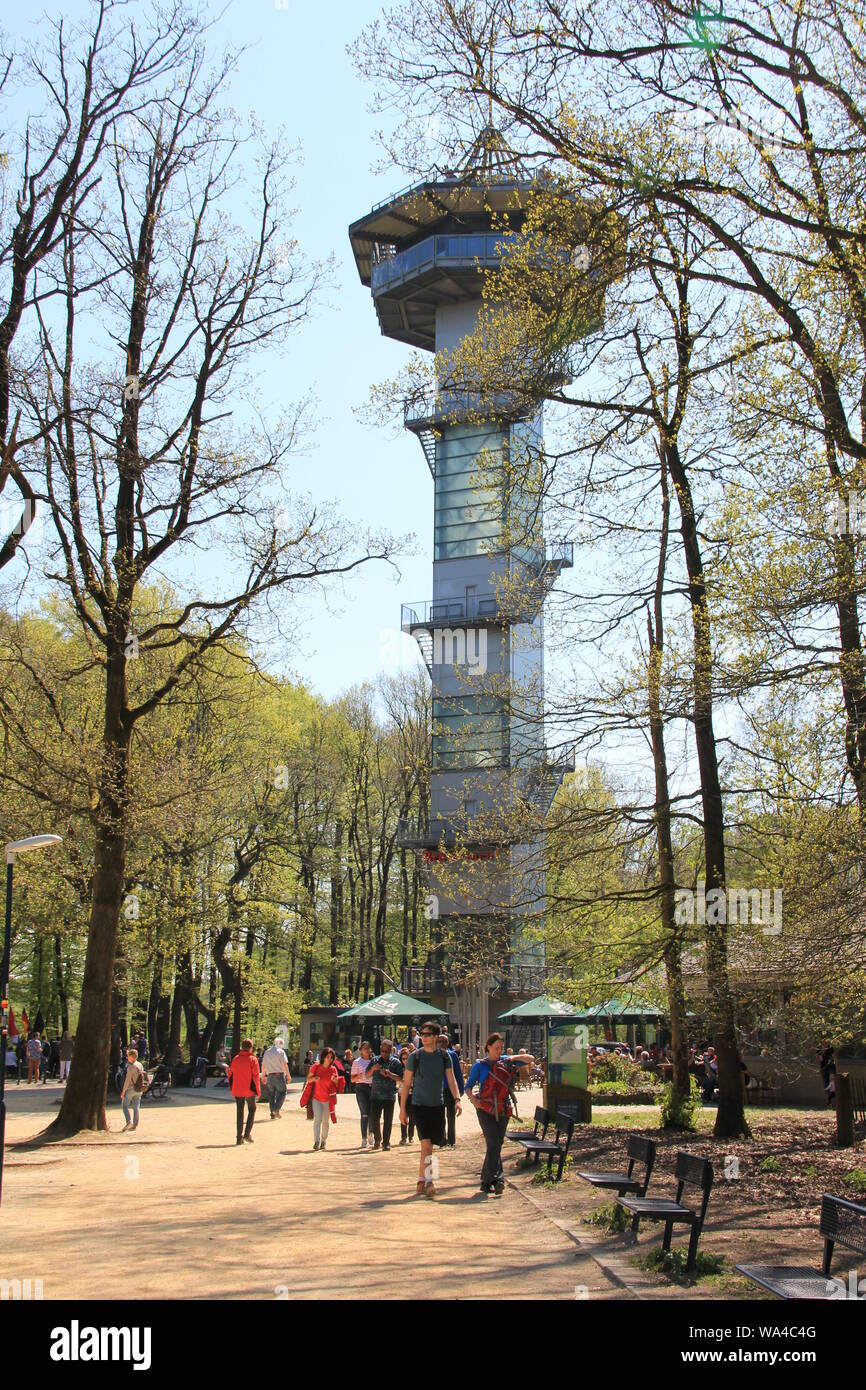 The Three borders. Vaals, the Netherlands Stock Photo