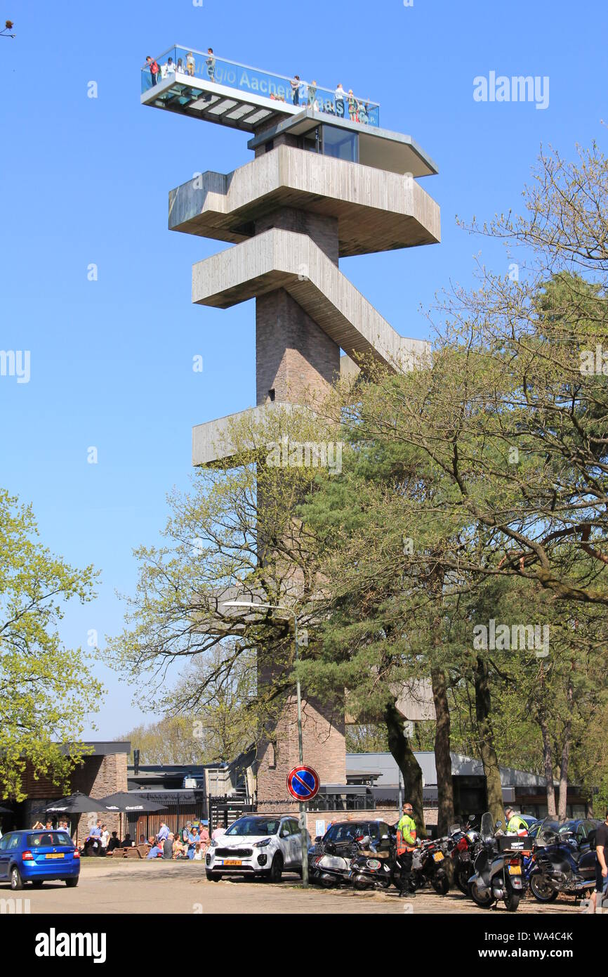 The Three borders. Vaals, the Netherlands Stock Photo