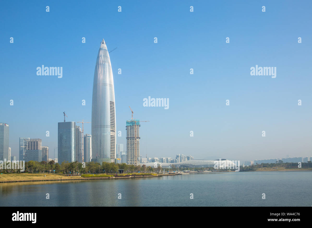 Shenzhen nanshan houhai area Stock Photo Alamy