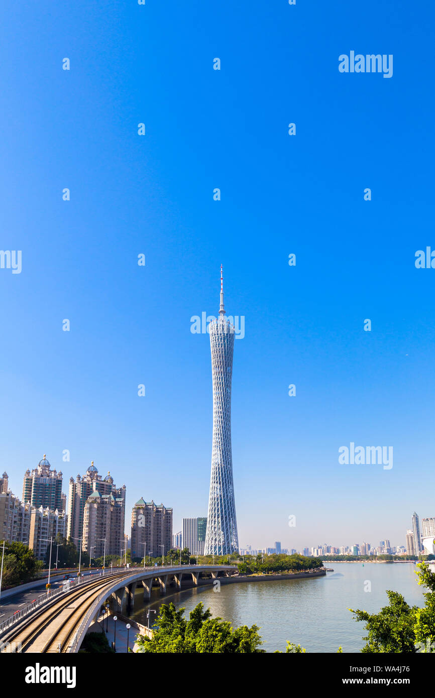 Guangzhou City Guangdong Province Scenery Stock Photo Alamy