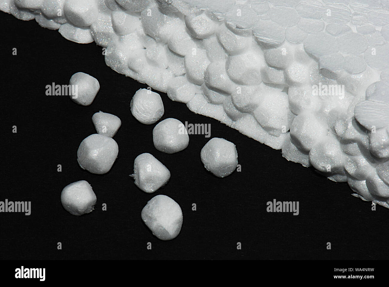 Expanded Polystyrene sheet Stock Photo Alamy