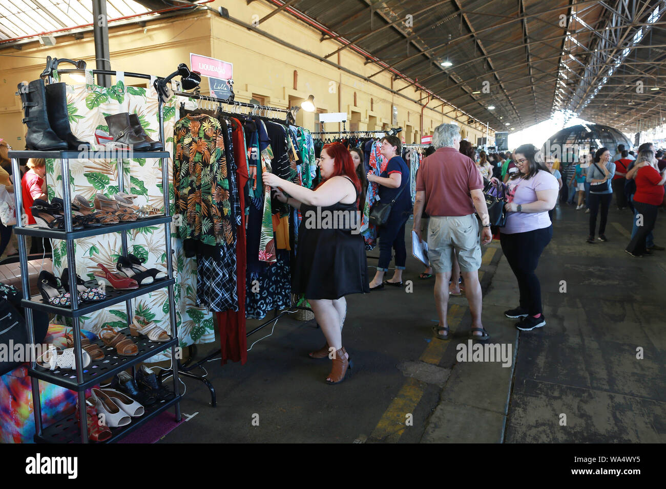Campinas, Brazil. 17th Aug, 2019. Campinas has the first Fair Plus Size of  the interior. The
