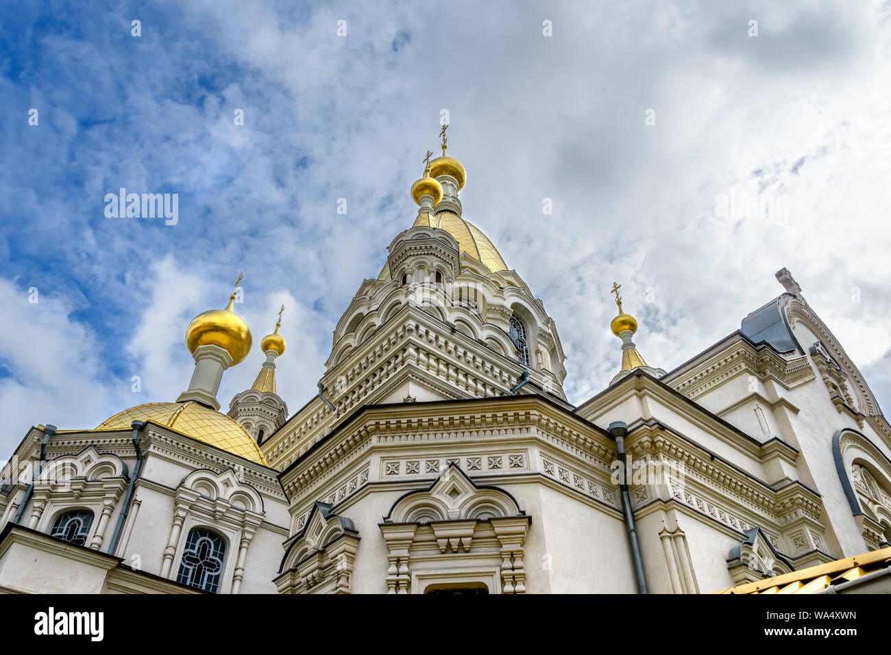 View of the Intercession Cathedral. Sevastopol. Stock Photo