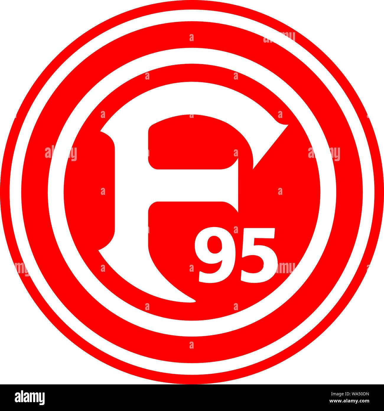 Logo of German football team Fortuna Dusseldorf - Germany Stock Photo -  Alamy