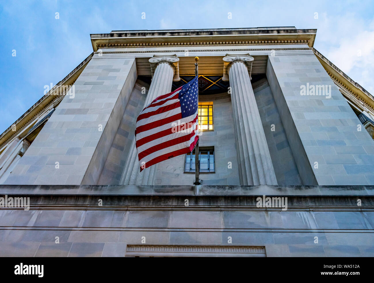 Facade Flags Robert F Kennedy Justice Department Building Pennsylvania ...