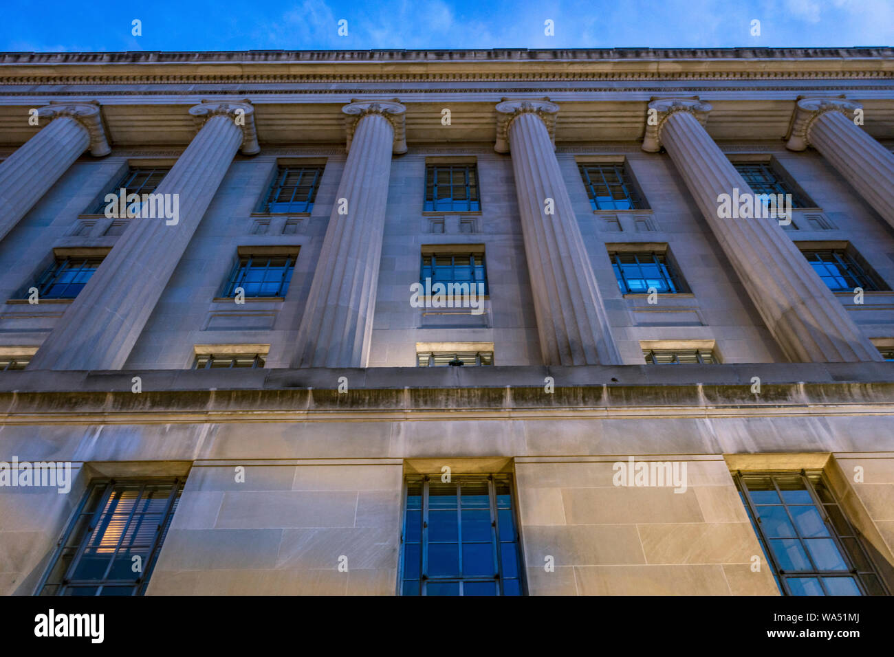 Facade Robert F Kennedy Justice Department Building Pennsylvania Avenue