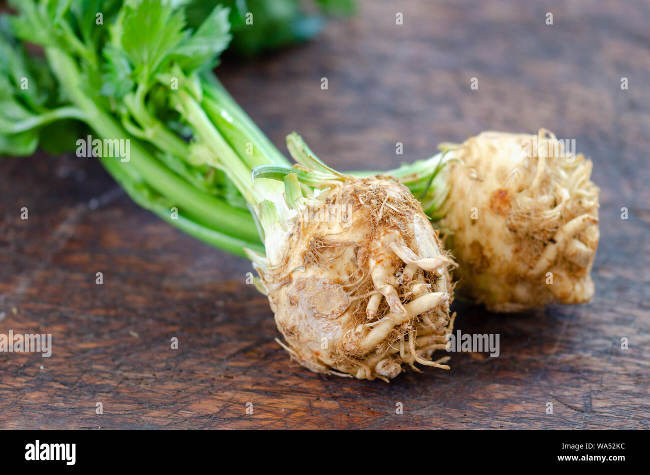 Bunch of celery close up hi-res stock photography and images - Alamy