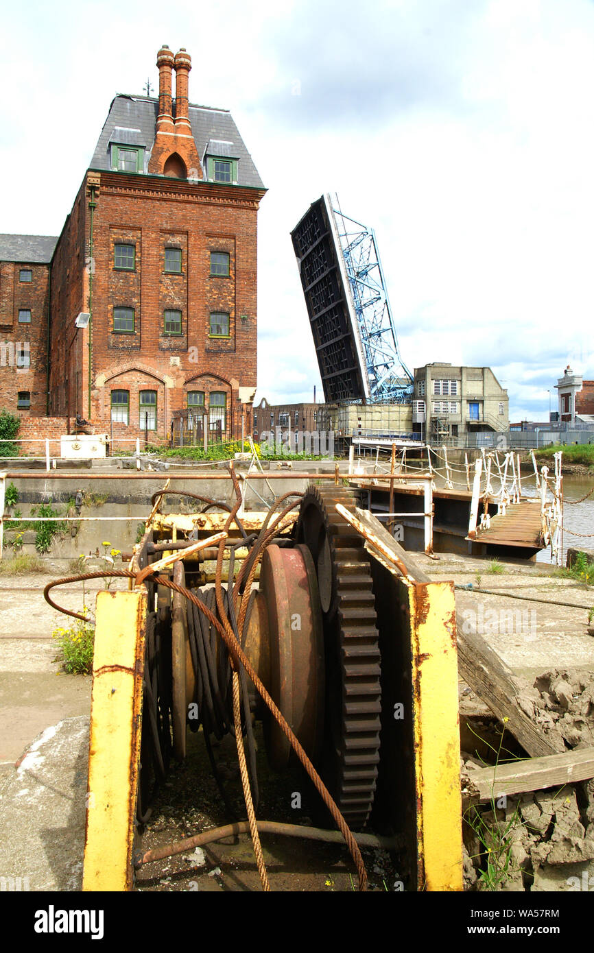 North end Shipyard, Dock office row, Hull Stock Photo Alamy