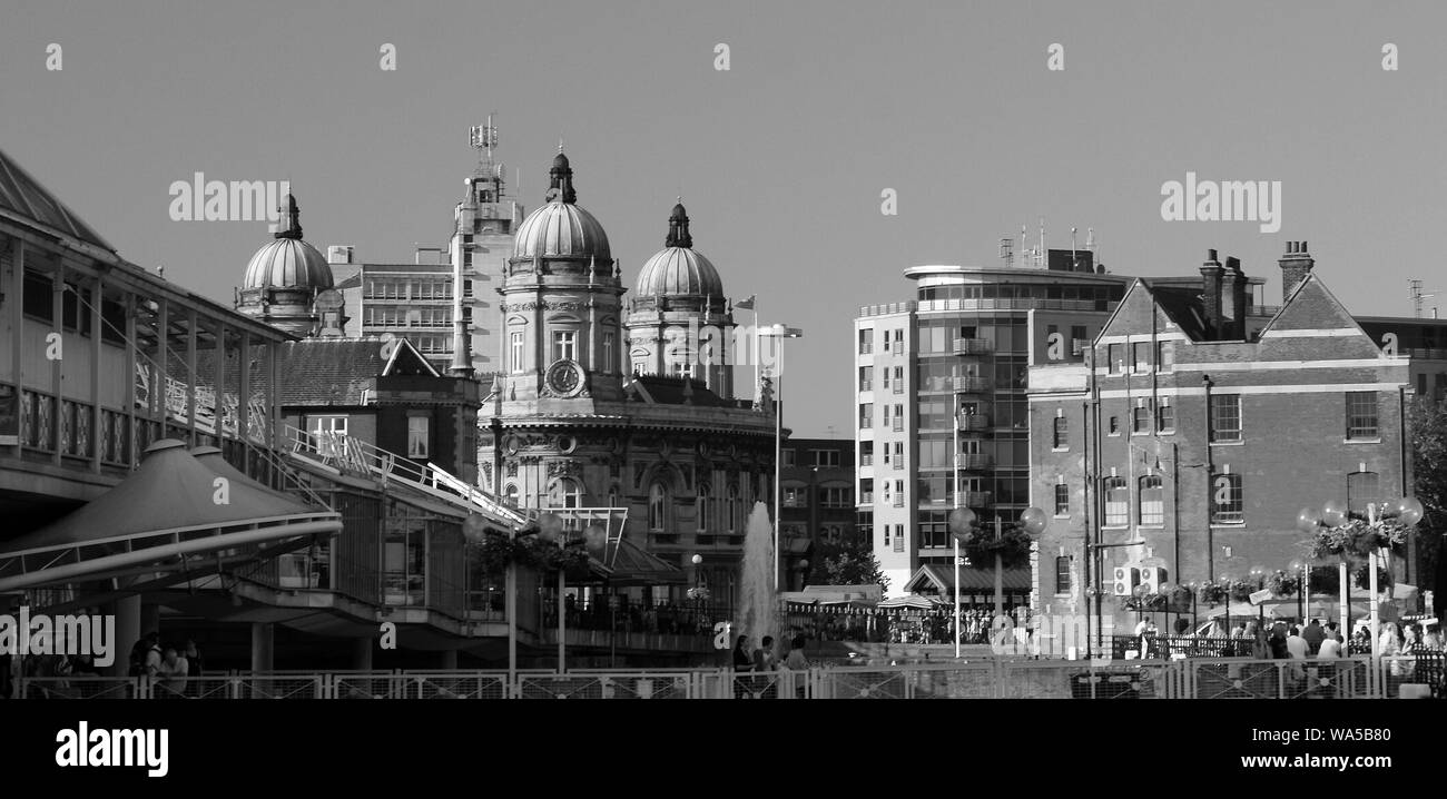 Princess quay shopping centre Black and White Stock Photos & Images Alamy