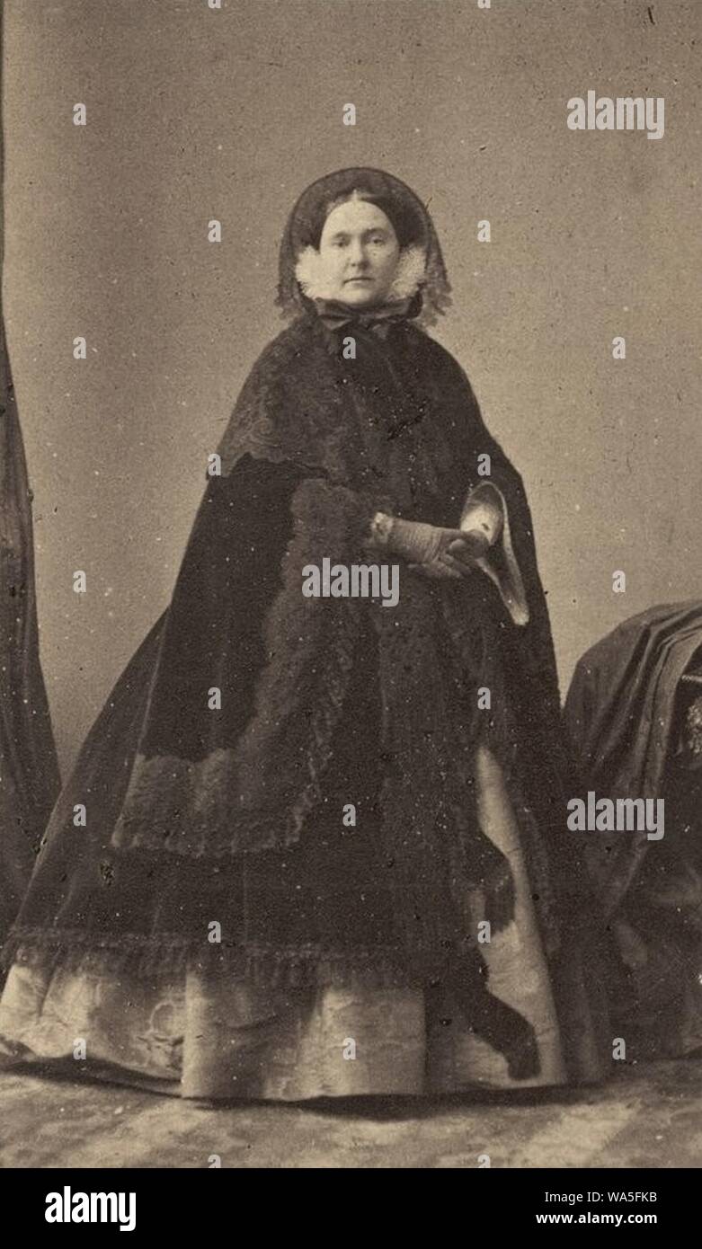 Disderi, La princesse Mathilde Bonaparte, 1860. Stock Photo