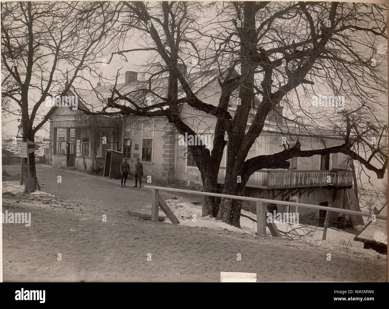 Divisionskommandogebäude, 55. I.T.D Stock Photo Alamy