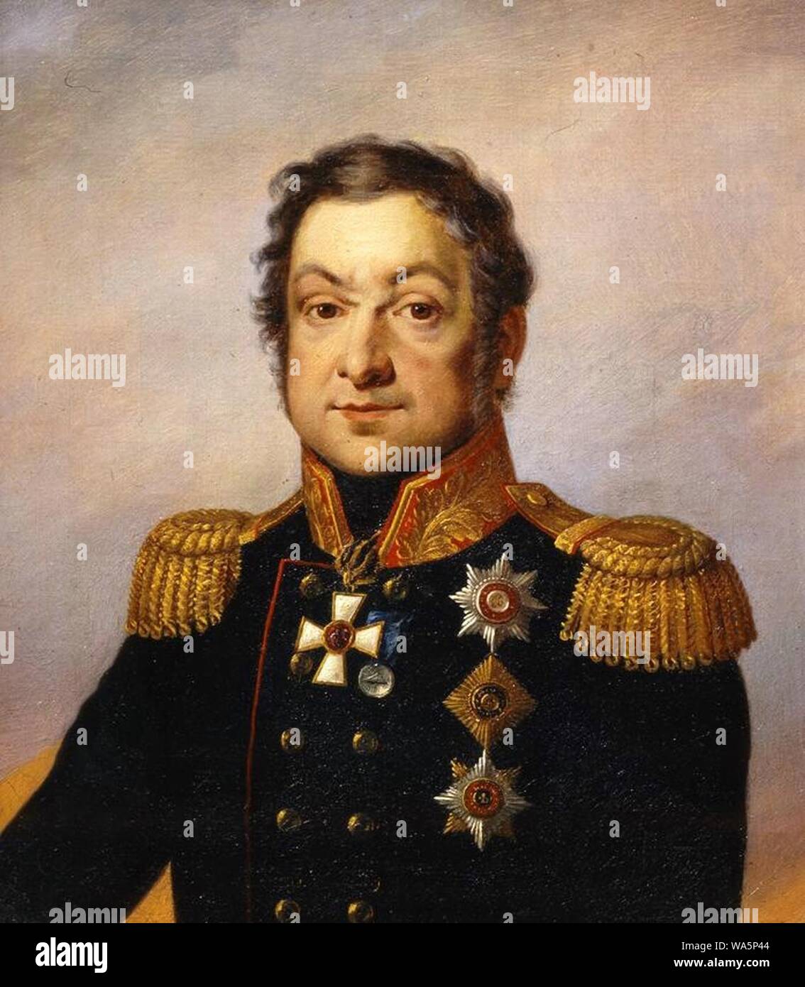Dmitry Sergeyevich Dokhturov by Unidentified artist Stock Photo - Alamy