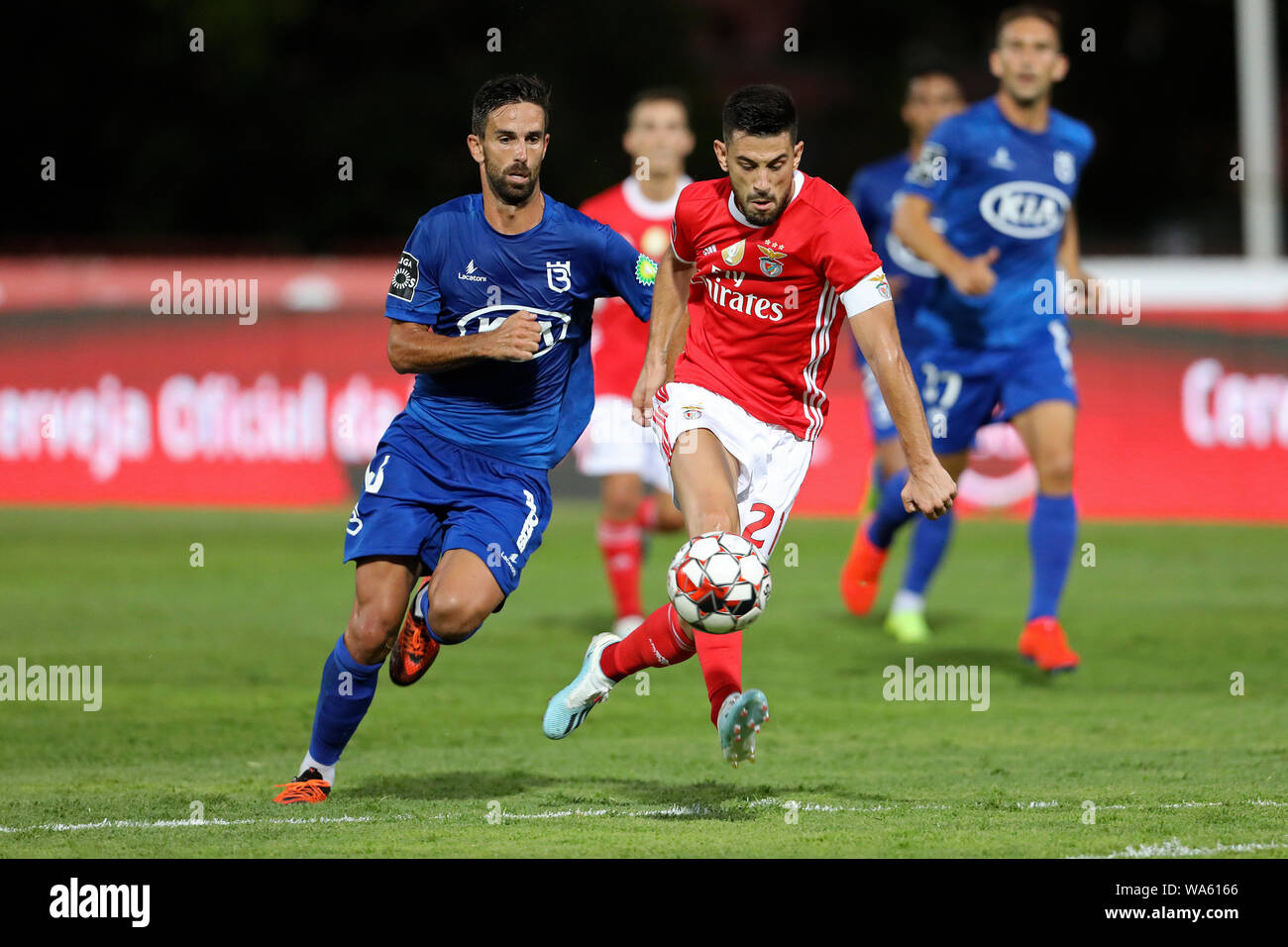Nuno Coelho Of Belenenses Sad L And Pizzi Of Sl Benfica R Are Seen In Action During The League Nos 2019 20 Football Match Between Belenenses Sad And Sl Benfica Final Score Belenenses Sad [ 956 x 1300 Pixel ]