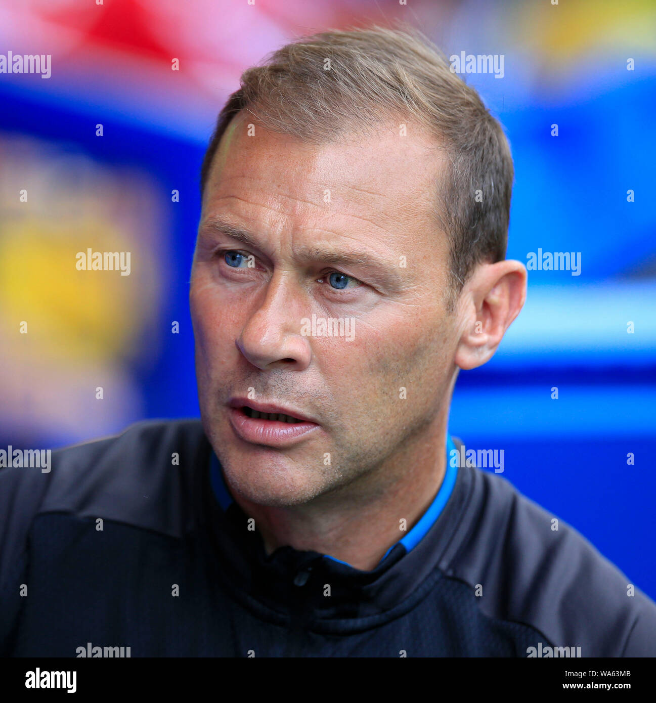 17th August 2019, Goodison Park, Liverpool, England ; Premier League Football, Everton vs Watford : Everton’s first team coach Duncan Ferguson Credit: Conor Molloy/News Images  English Football League images are subject to DataCo Licence Stock Photo