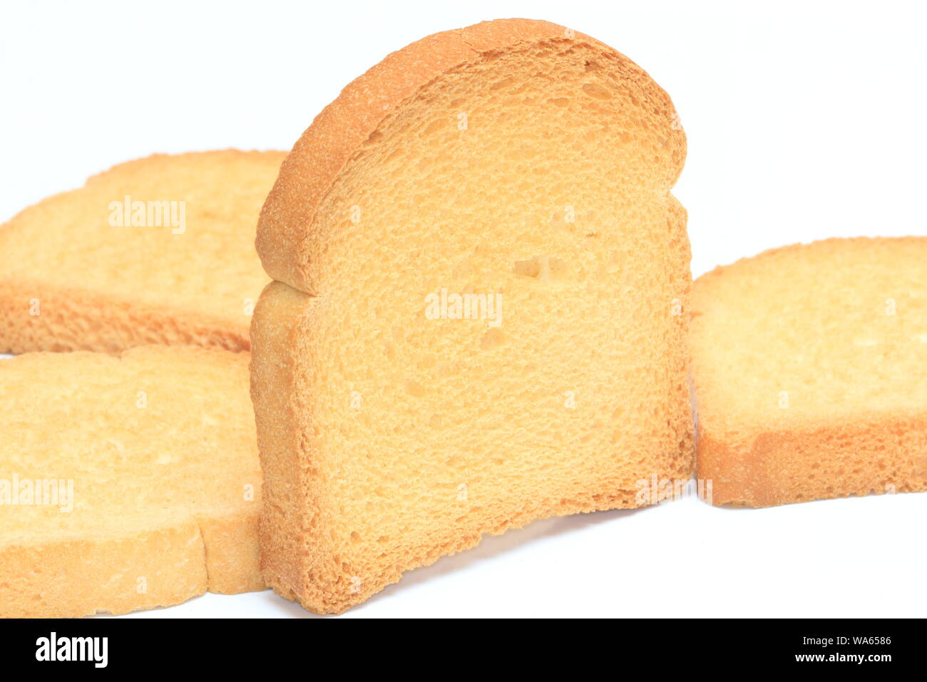 German Rusk's delicious rusks isolated Stock Photo - Alamy
