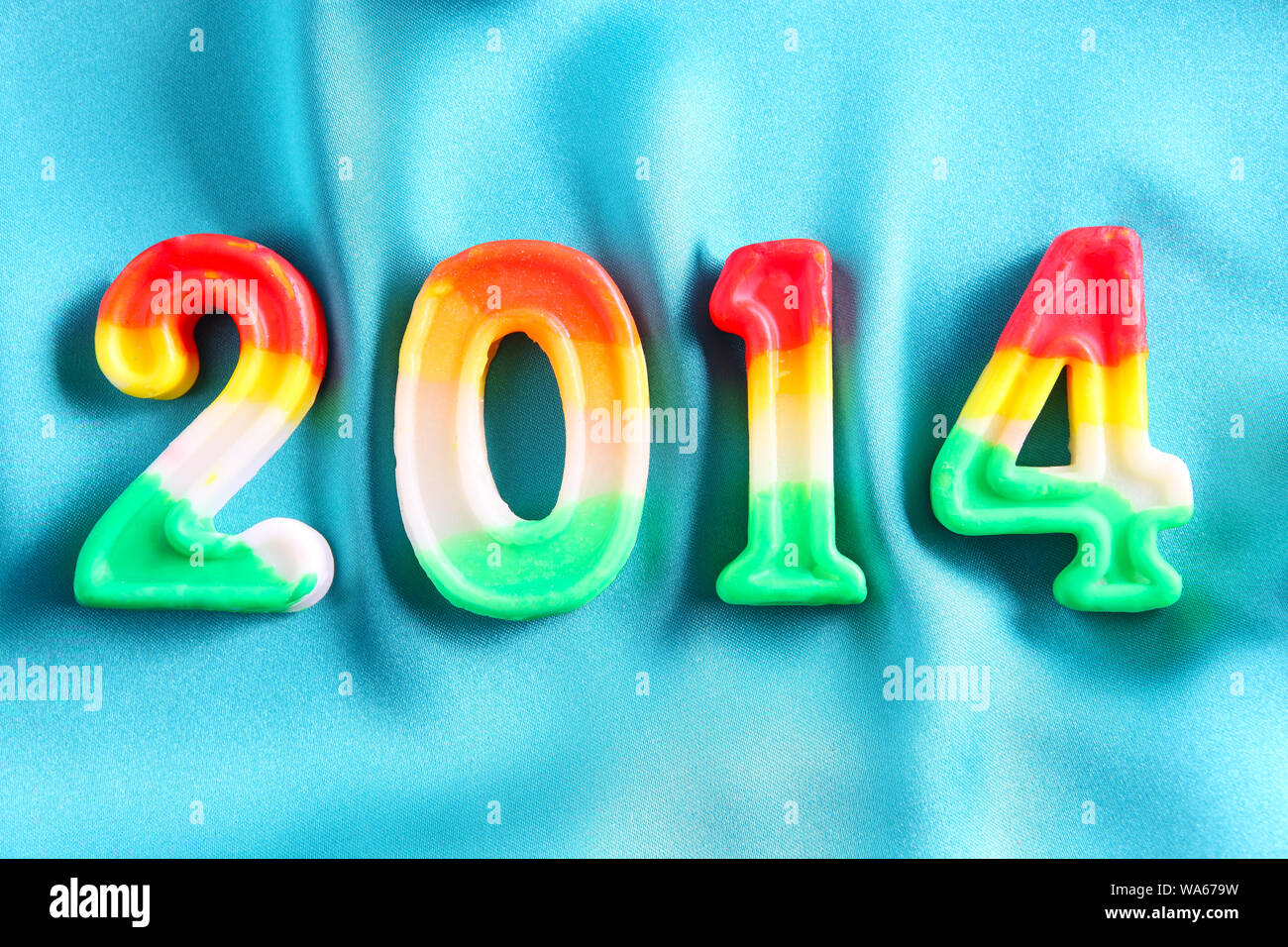 Candle representing 2014 year Stock Photo Alamy Candle representing 2014 year Stock Photo Alamy
