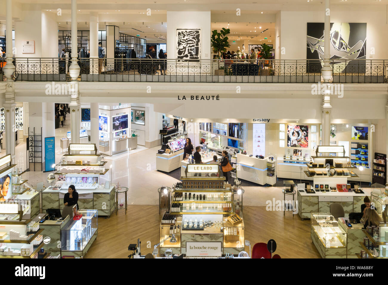 Paris Le Bon Marche - Interior of Le Bon Marche department store in the 7th  arrondissement of Paris, France, Europe Stock Photo - Alamy