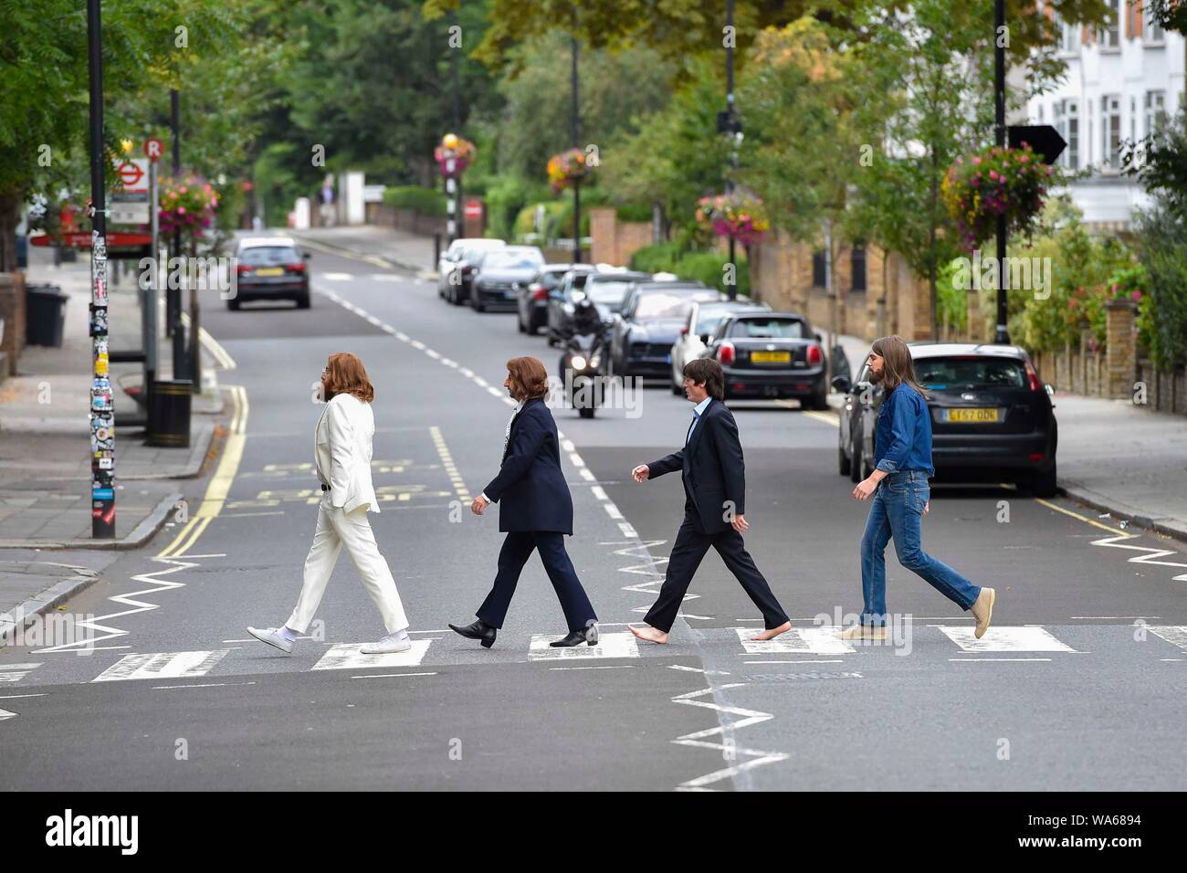 The Beatles Took Their 'Abbey Road' Walk 50 Years Ago