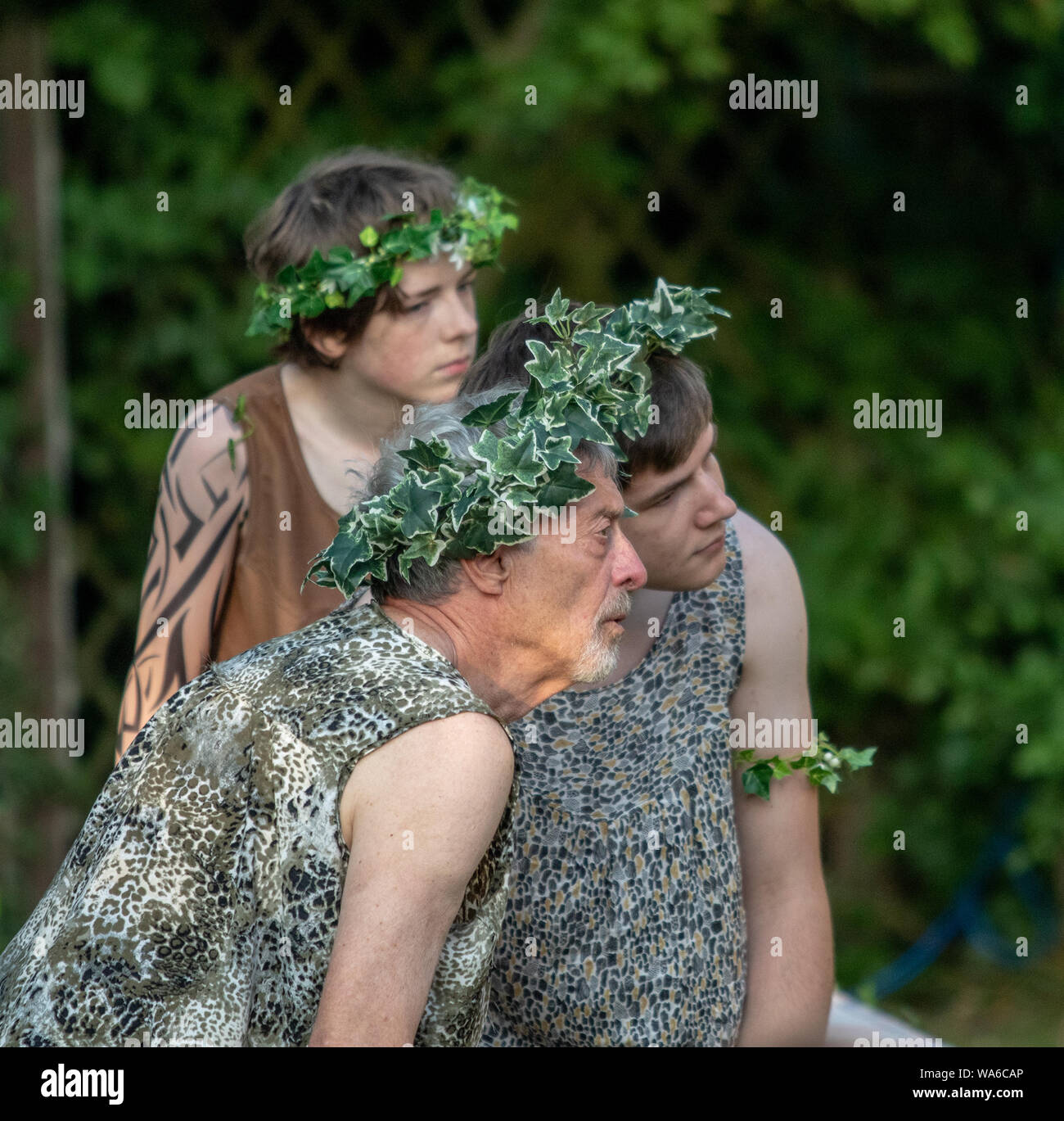 Fairies listening intently in A Midsummer Night's Dream Stock Photo - Alamy