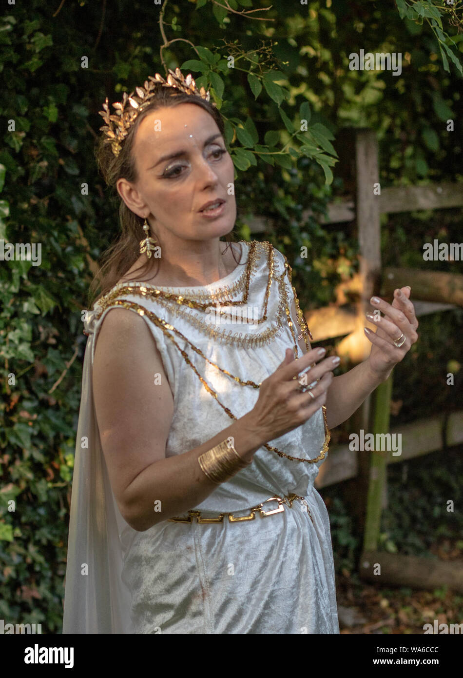 Titania Queen of the Fairies Stock Photo