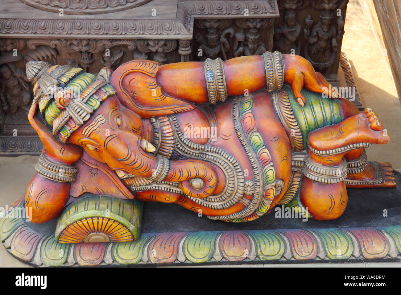 Idol of Lord Ganesha Stock Photo