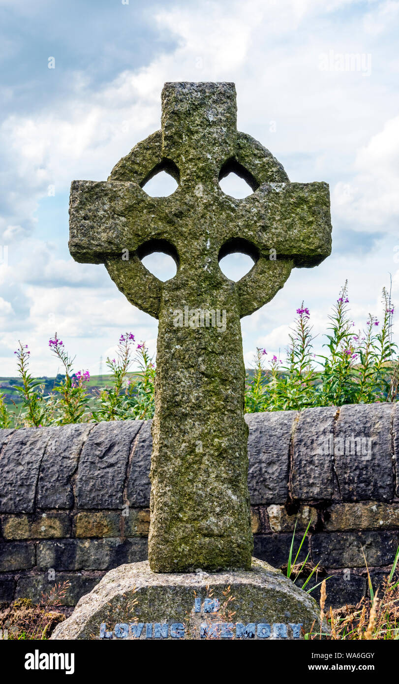 Celtic Cross Christian Symbol High Resolution Stock Photography and