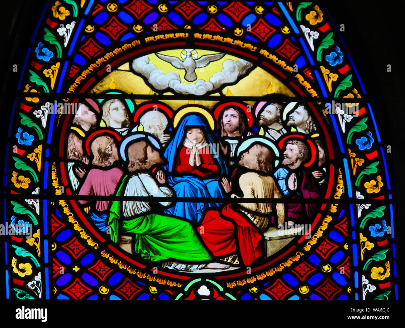 Holy Spirit Dove Art High Resolution Stock Photography and Images - Alamy