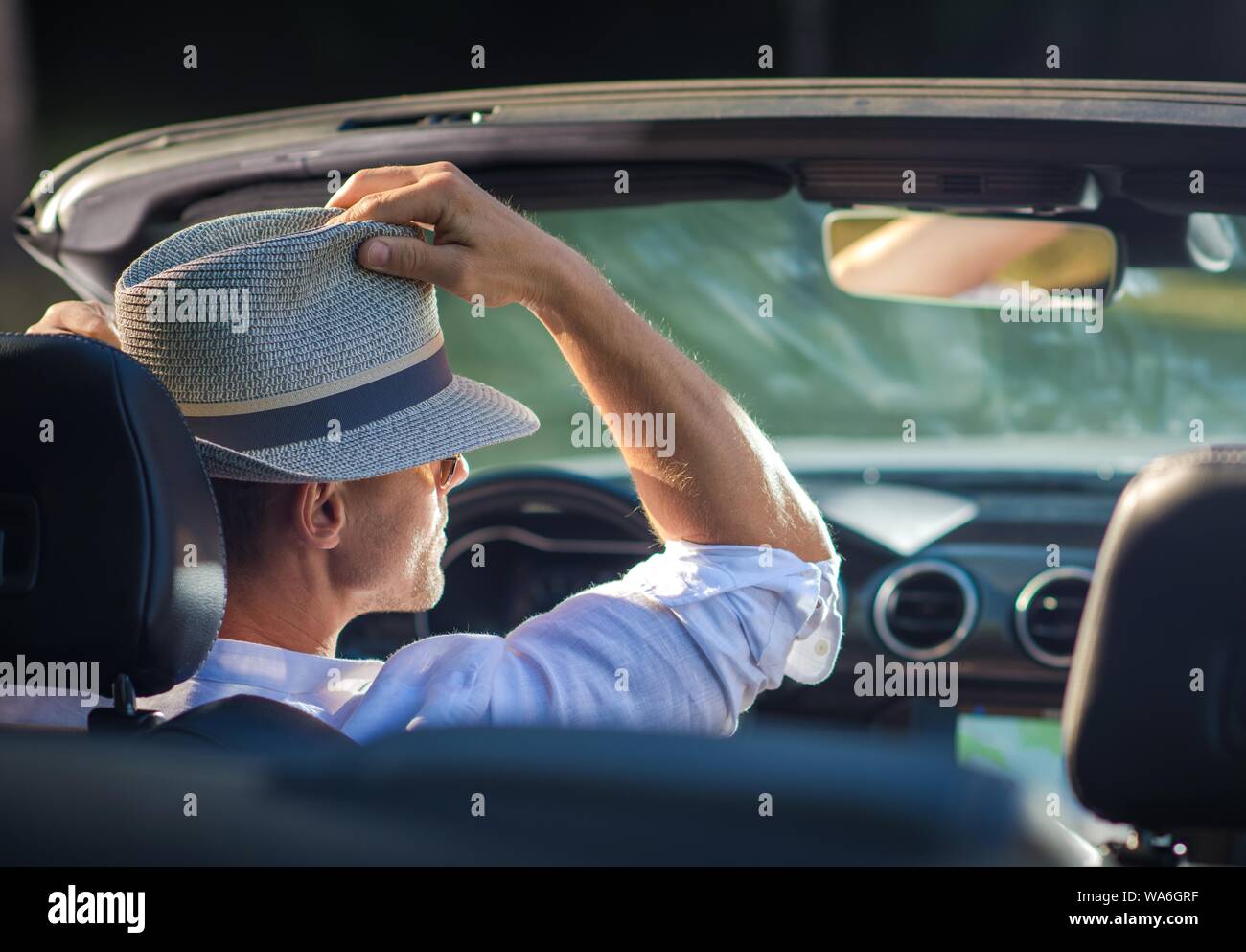 summer driving hat