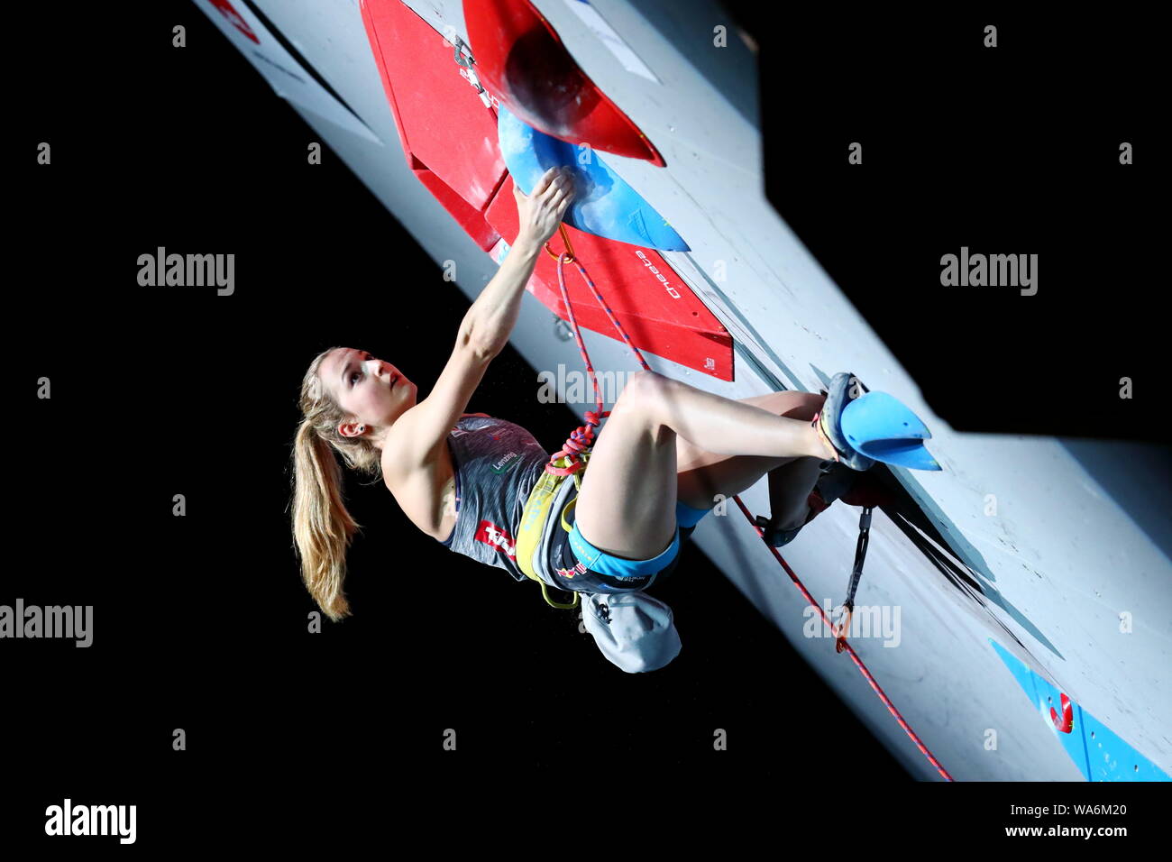 Jessica Pilz Aut August 15 2019 Sport Climbing Ifsc Climbing World Championships 2019 Hachioji Women S Lead Final At Esforta Arena In Tokyo Japan Photo By Naoki Nishimura Aflo Sport Stock Photo Alamy