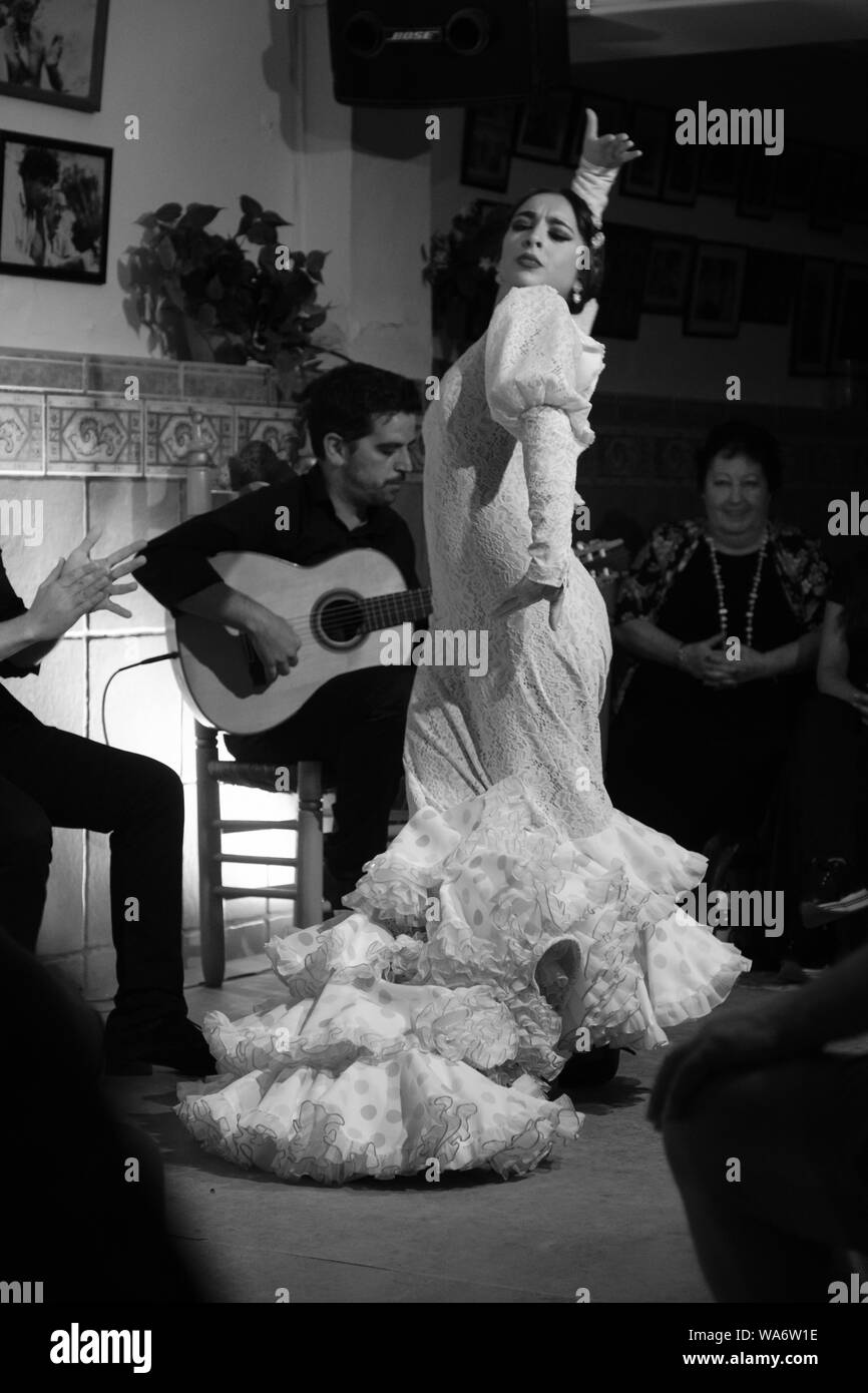 Fiesta flamenca Black and White Stock Photos & Images - Alamy