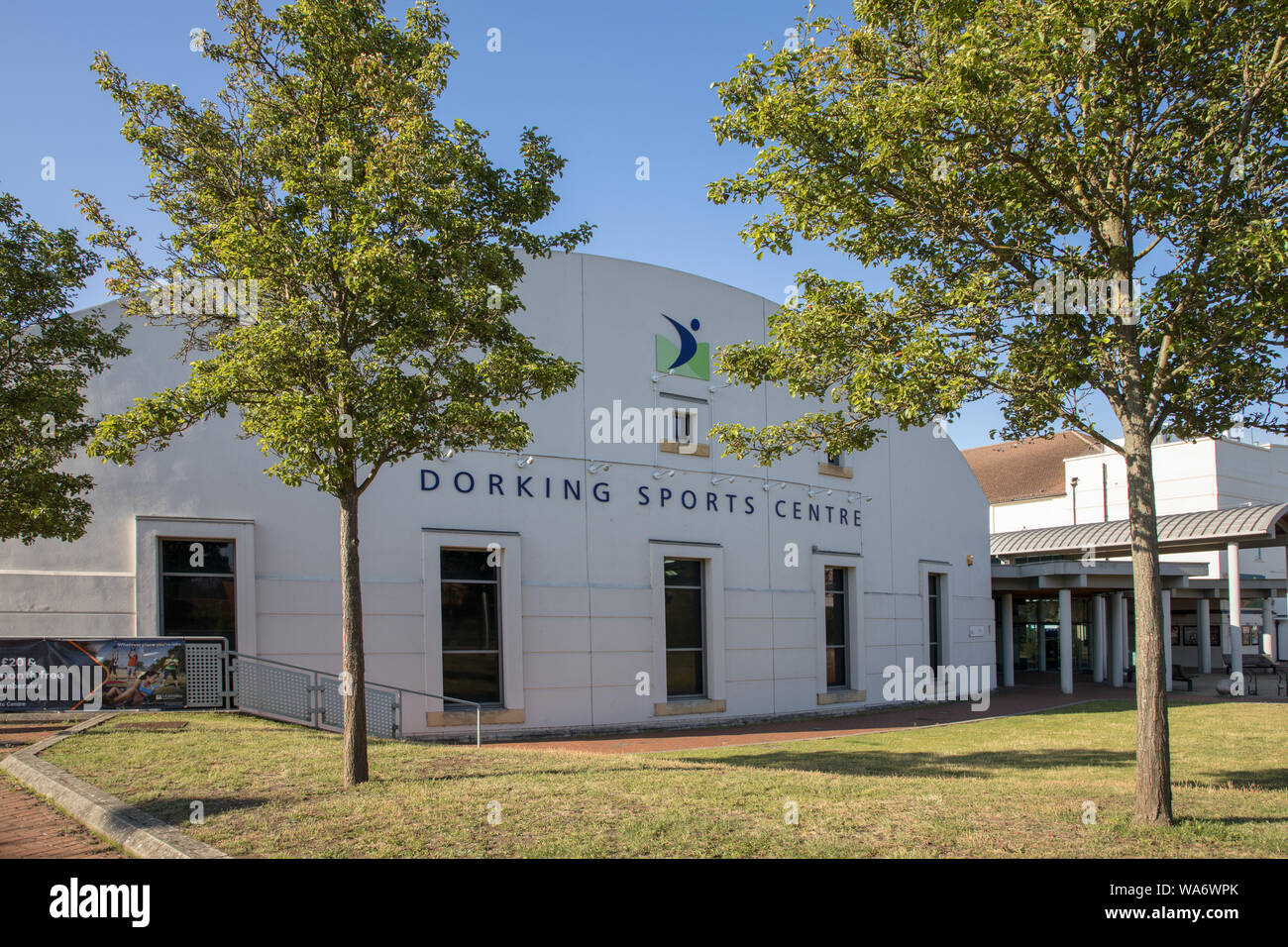 dorking sports centre surrey Stock Photo Alamy