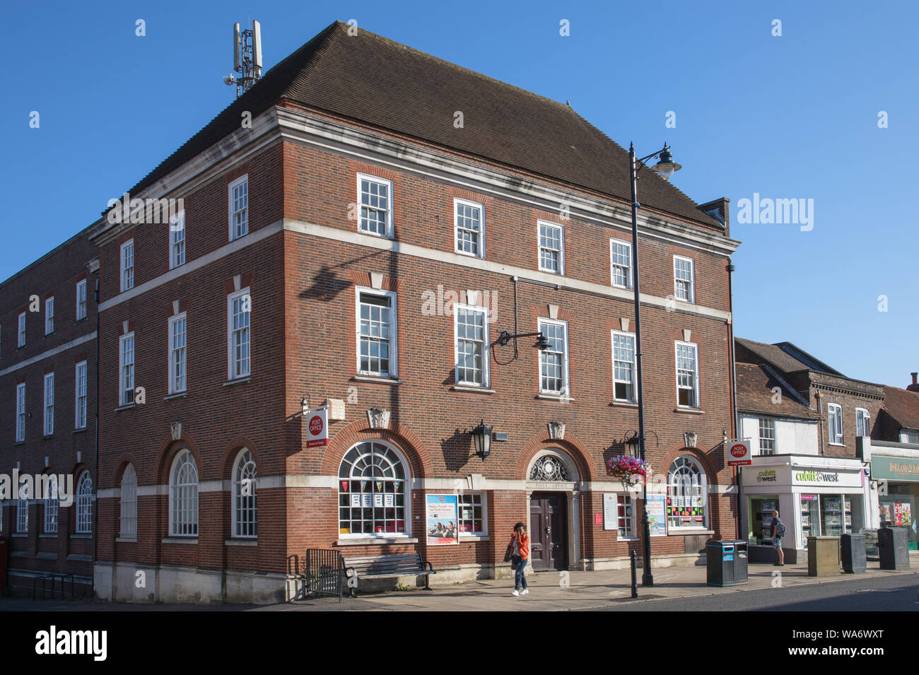 dorking post office on the high street surrey Stock Photo