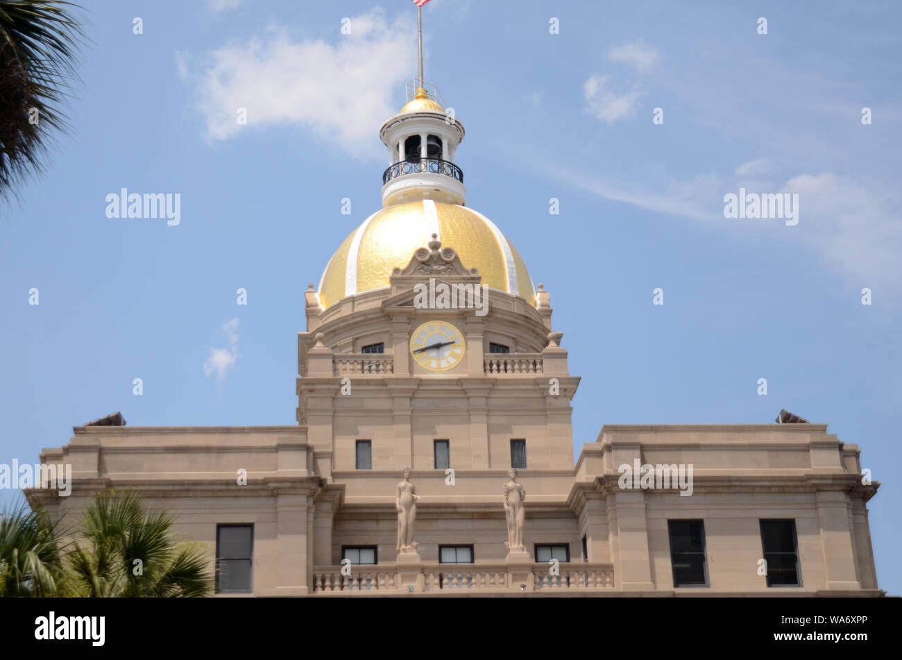 SOUTHERN LAW City hall courthouse in historic downtown Savannah