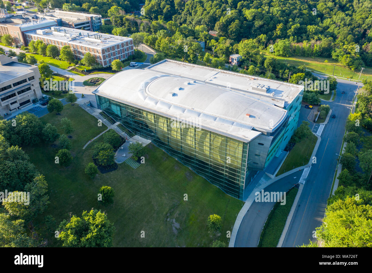 EMPAC | Experimental Media and Performing Arts Center, Rensselaer Polytechnic Institute, Troy, New York, USA Stock Photo