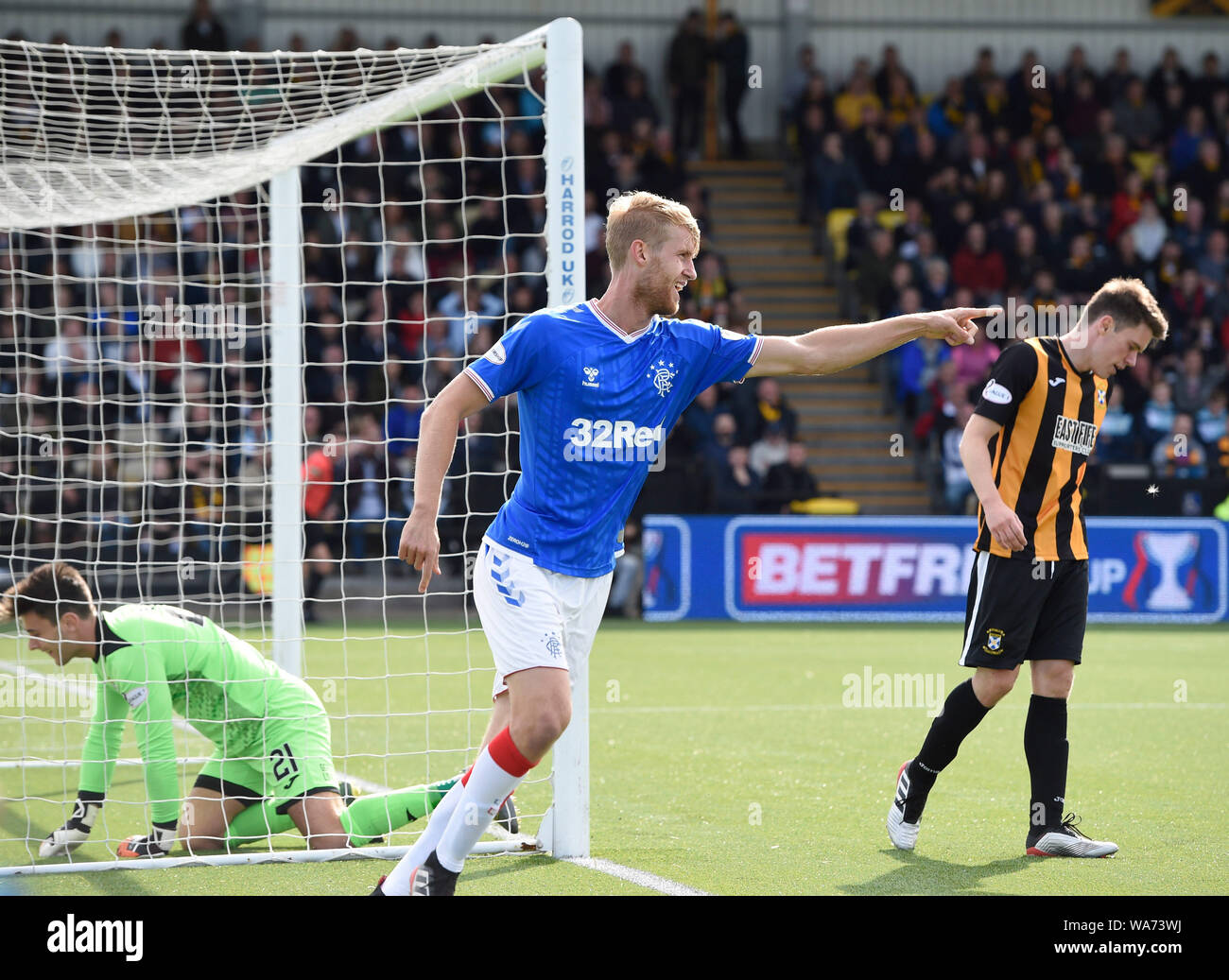 Rangers filip helander celebrates hi-res stock photography and images ...