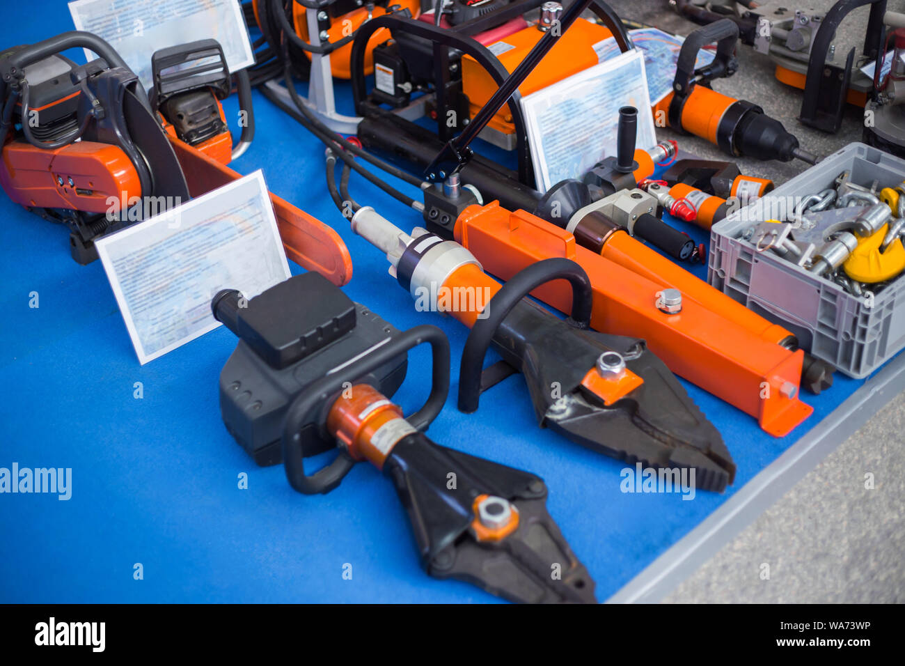 Hydraulic rescue equipment hires stock photography and images Alamy