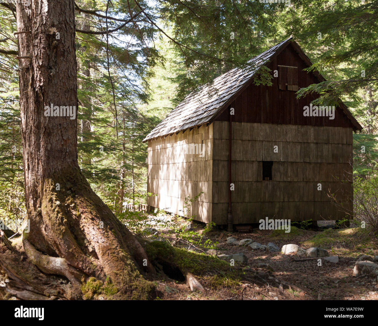 Abandoned Building In The Abandoned Mining Town Of Monte Cristo